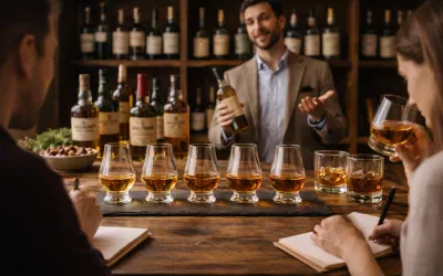 Att delta i en whiskeyprovning – vad man kan förvänta sig som nybörjare